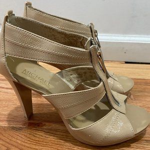 Beige Michael Kors Heels